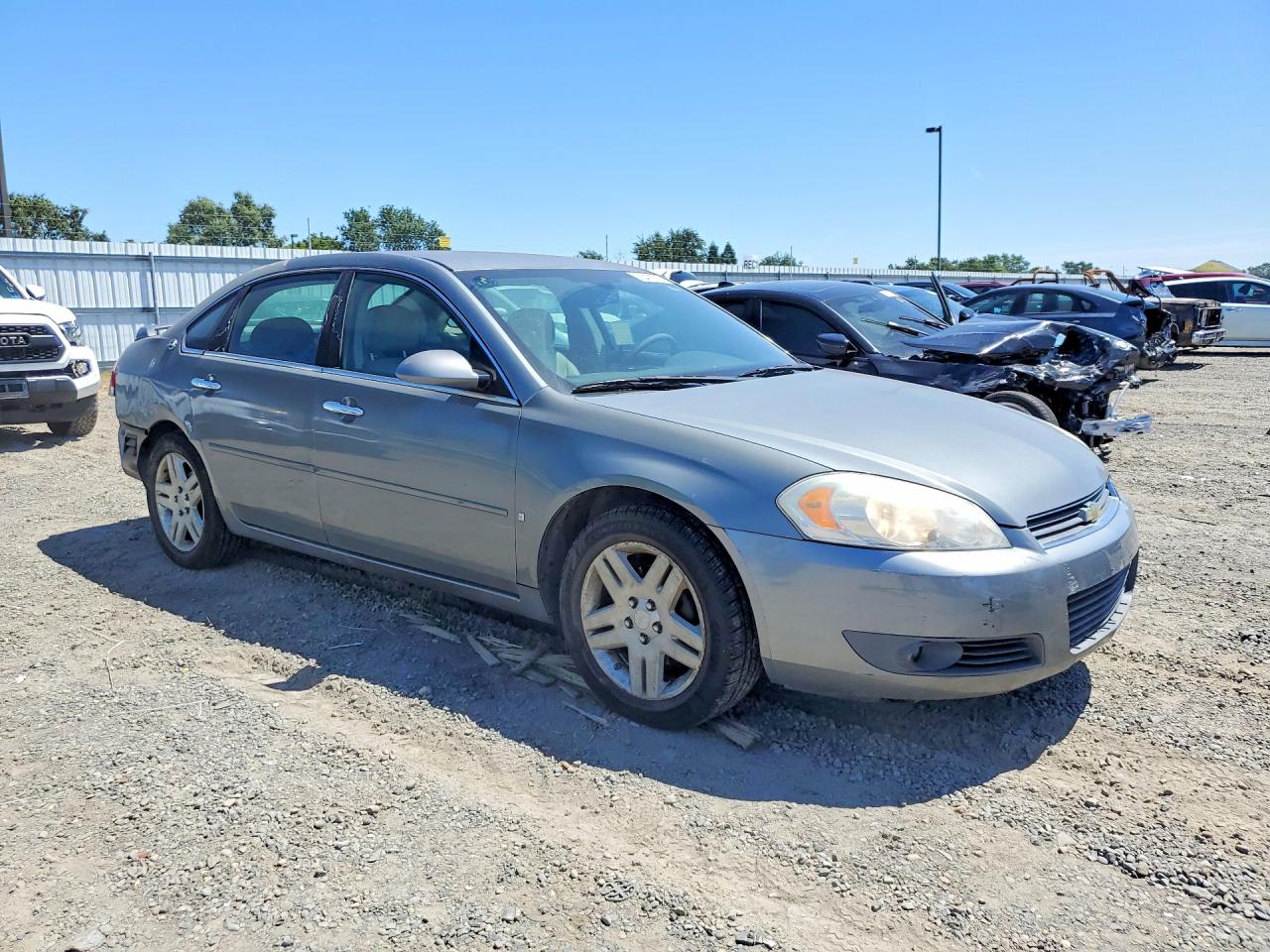 2007 Chevrolet Impala Ltz Gray vin: 2G1WU58R979274322