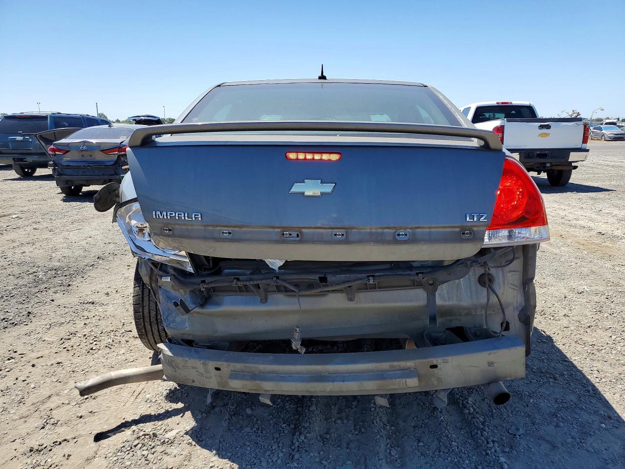 2007 Chevrolet Impala Ltz Gray vin: 2G1WU58R979274322