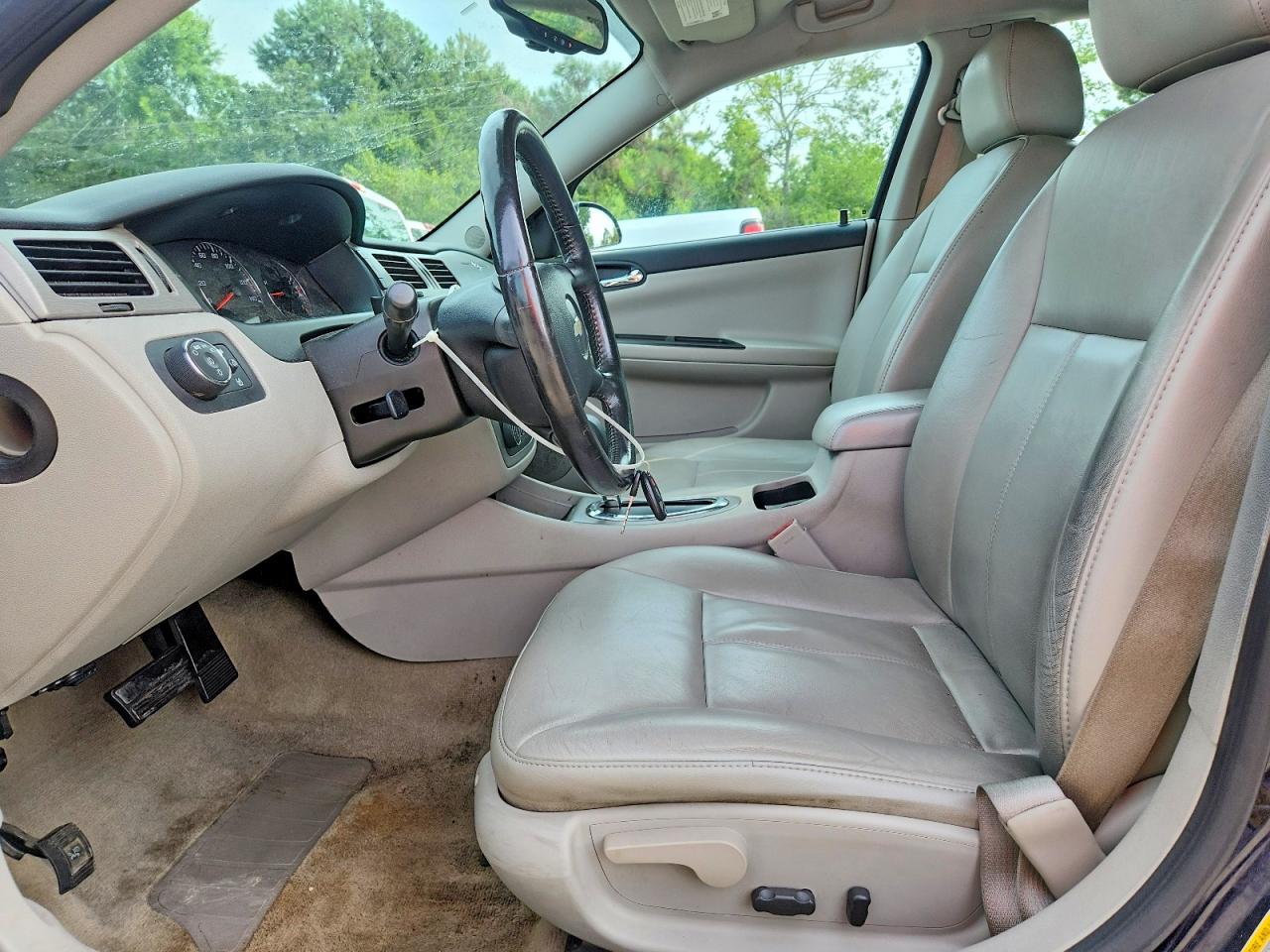 2007 Chevrolet Impala Ltz Синий vin: 2G1WU58RX79282767
