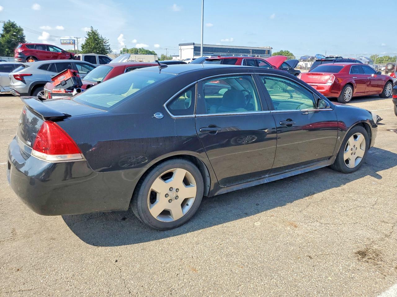 2008 Chevrolet Impala 50th Anniversary Black vin: 2G1WV58K781346165