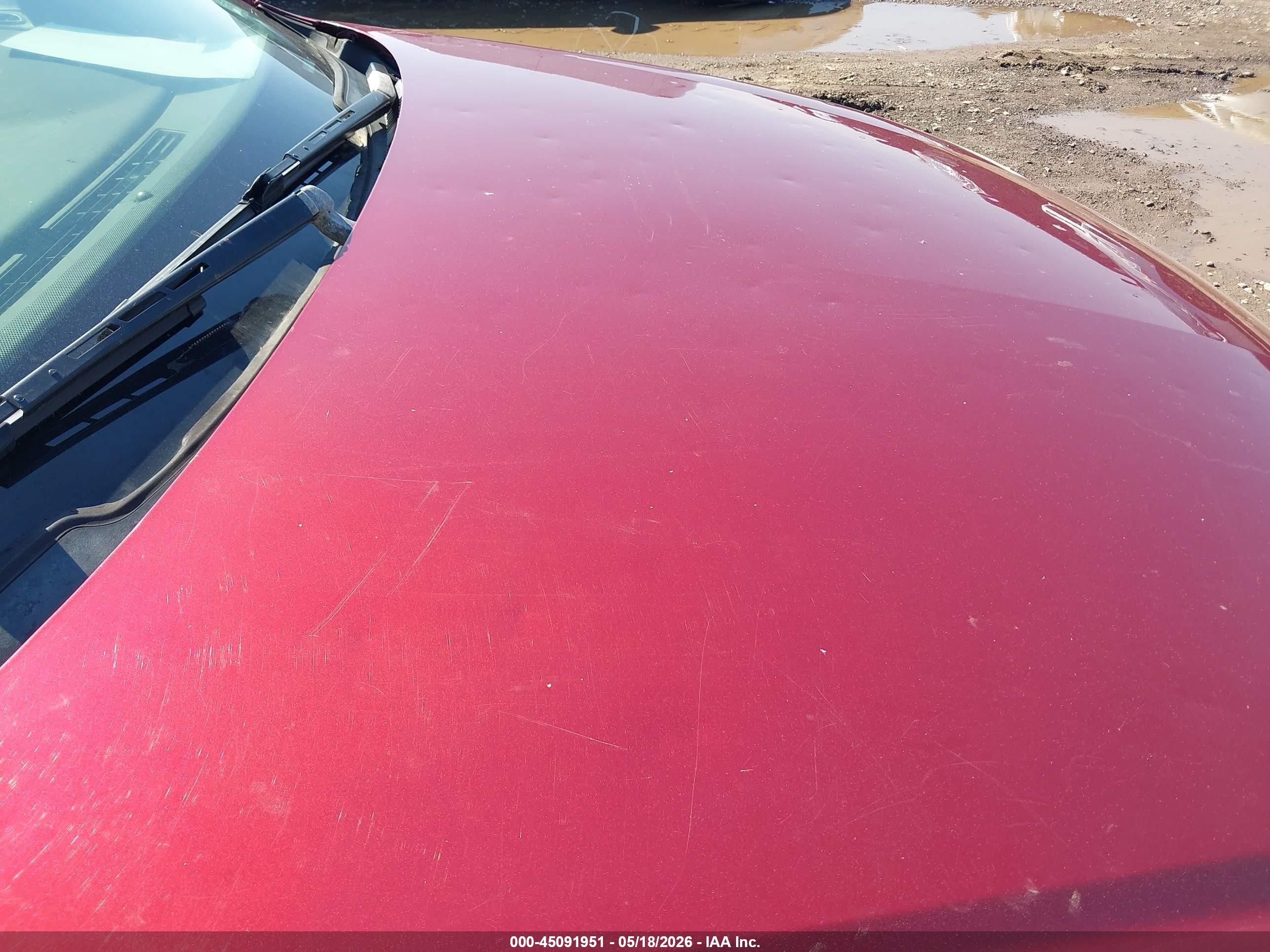 2008 Chevrolet Impala Lt Maroon vin: 2G1WV58N981341978