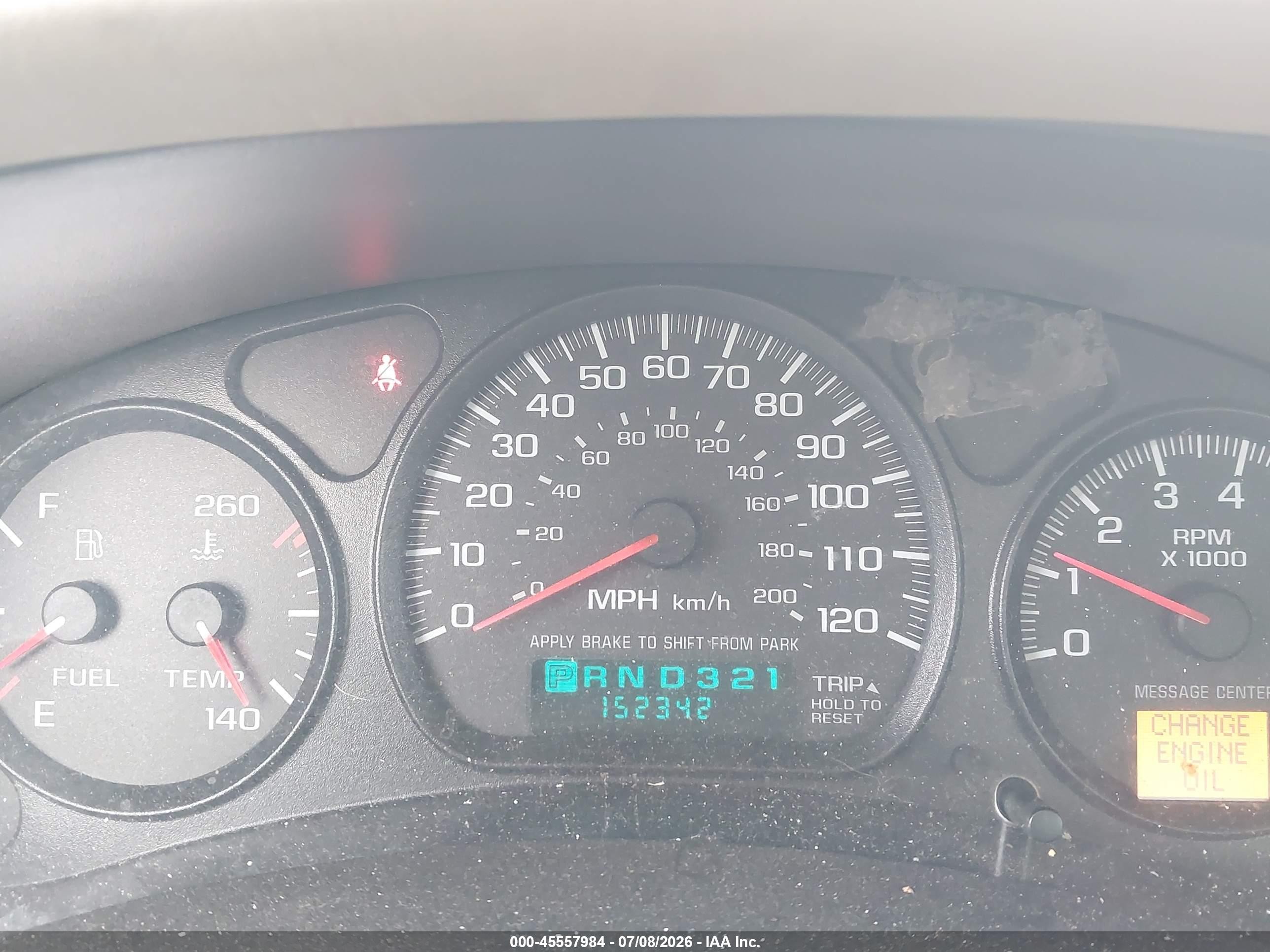 2002 Chevrolet Monte Carlo Ls Tan vin: 2G1WW12E029352181