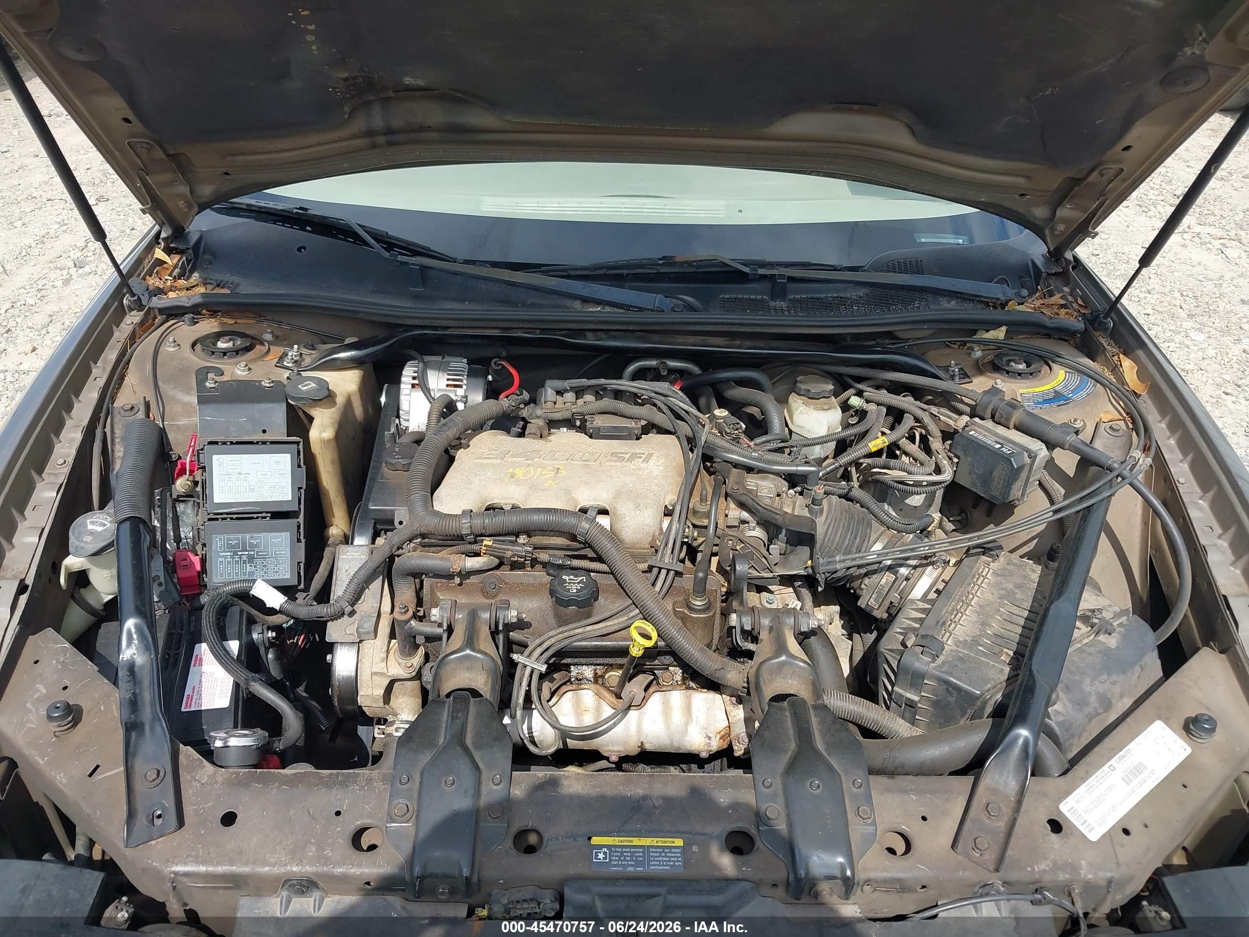 2002 Chevrolet Monte Carlo Ls Brown vin: 2G1WW12E129181036