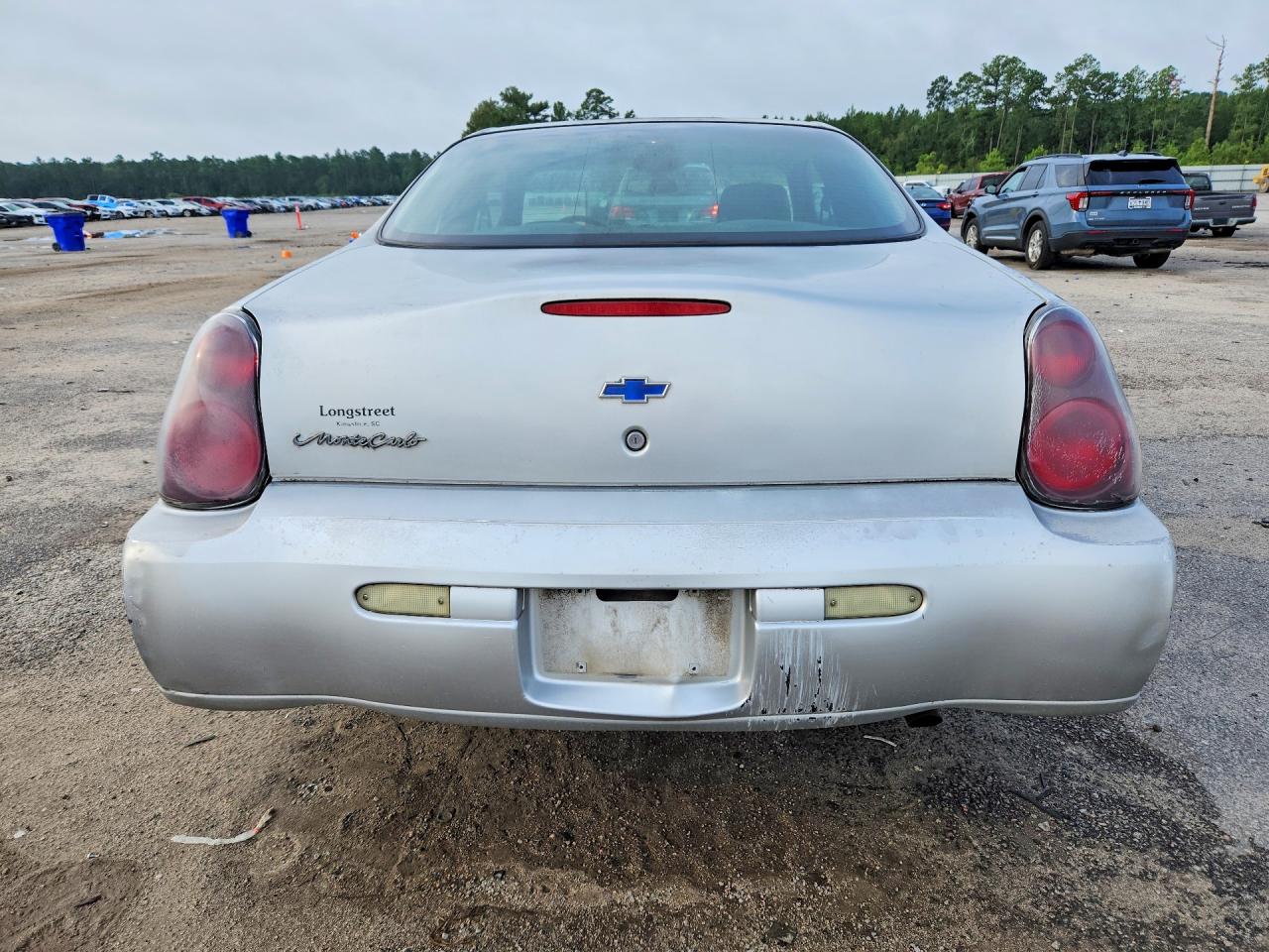 2004 Chevrolet Monte Carlo Ls Серебряный vin: 2G1WW12E149330581