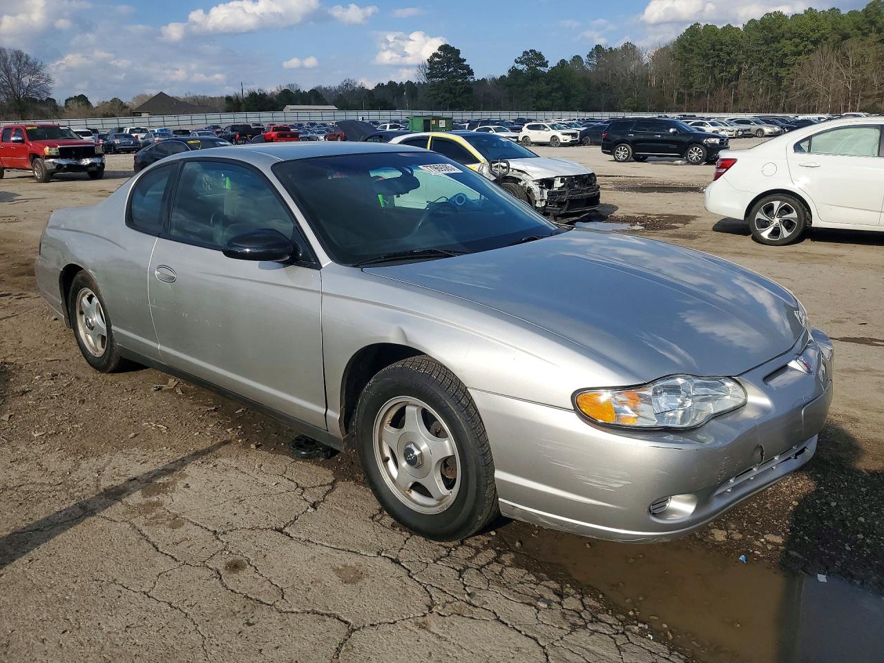 2005 Chevrolet Monte Carlo Ls Silver vin: 2G1WW12E159141978