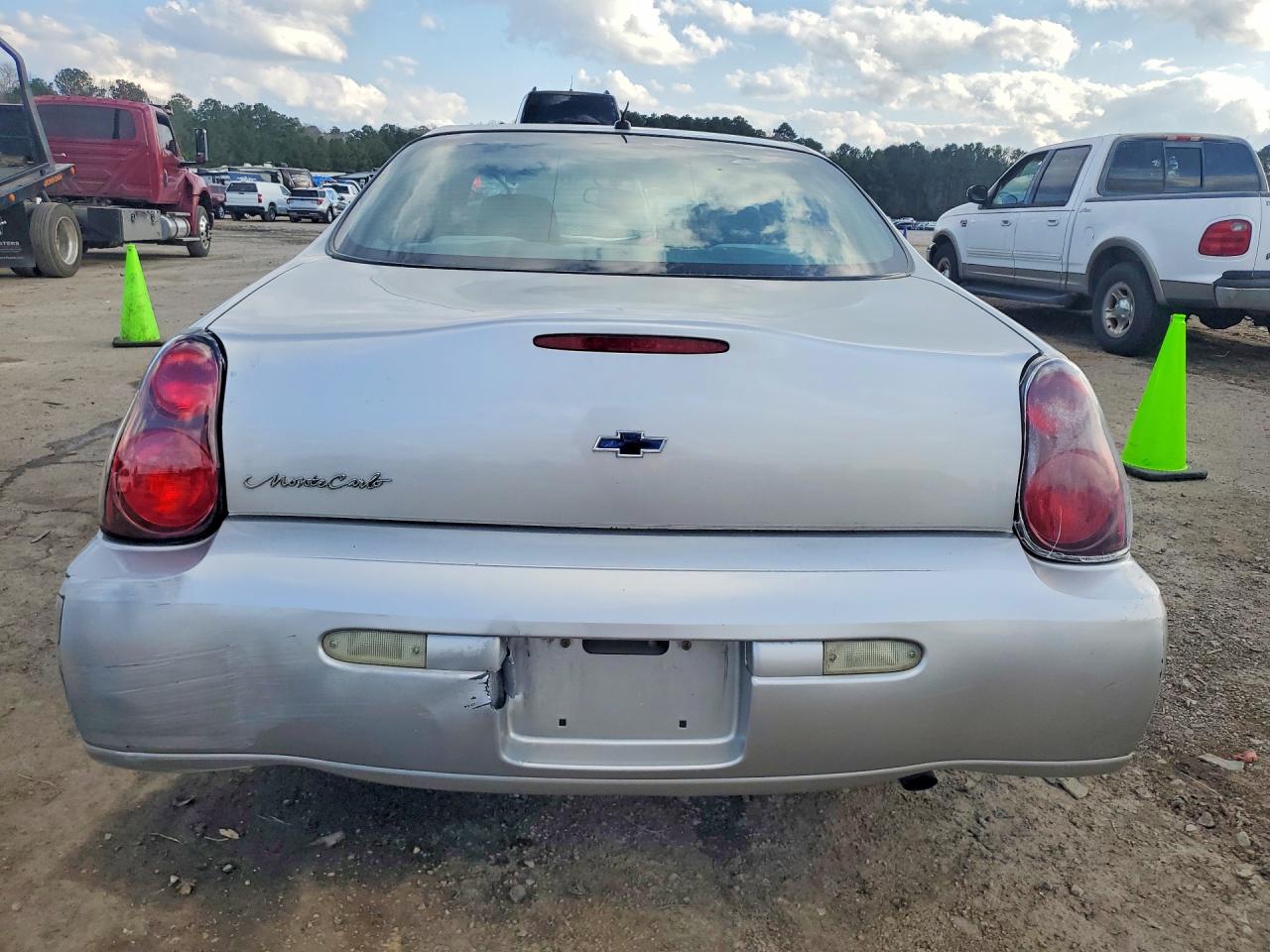 2005 Chevrolet Monte Carlo Ls Silver vin: 2G1WW12E159141978
