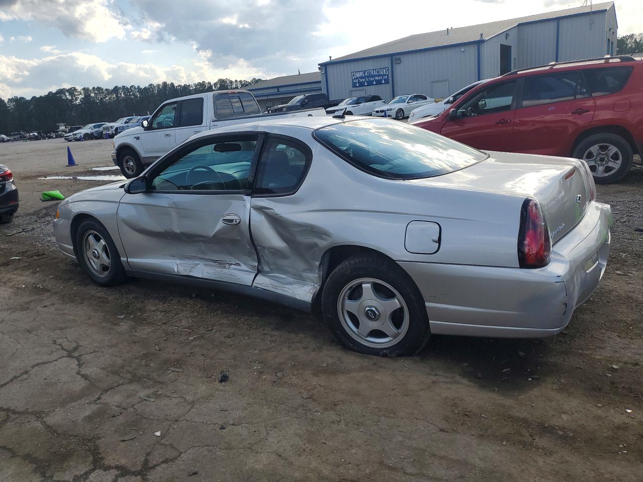 2005 Chevrolet Monte Carlo Ls Silver vin: 2G1WW12E159141978