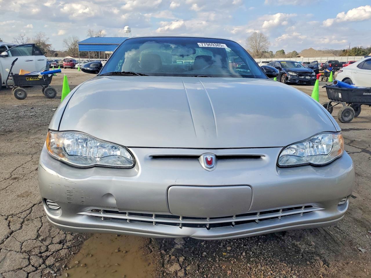2005 Chevrolet Monte Carlo Ls Silver vin: 2G1WW12E159141978
