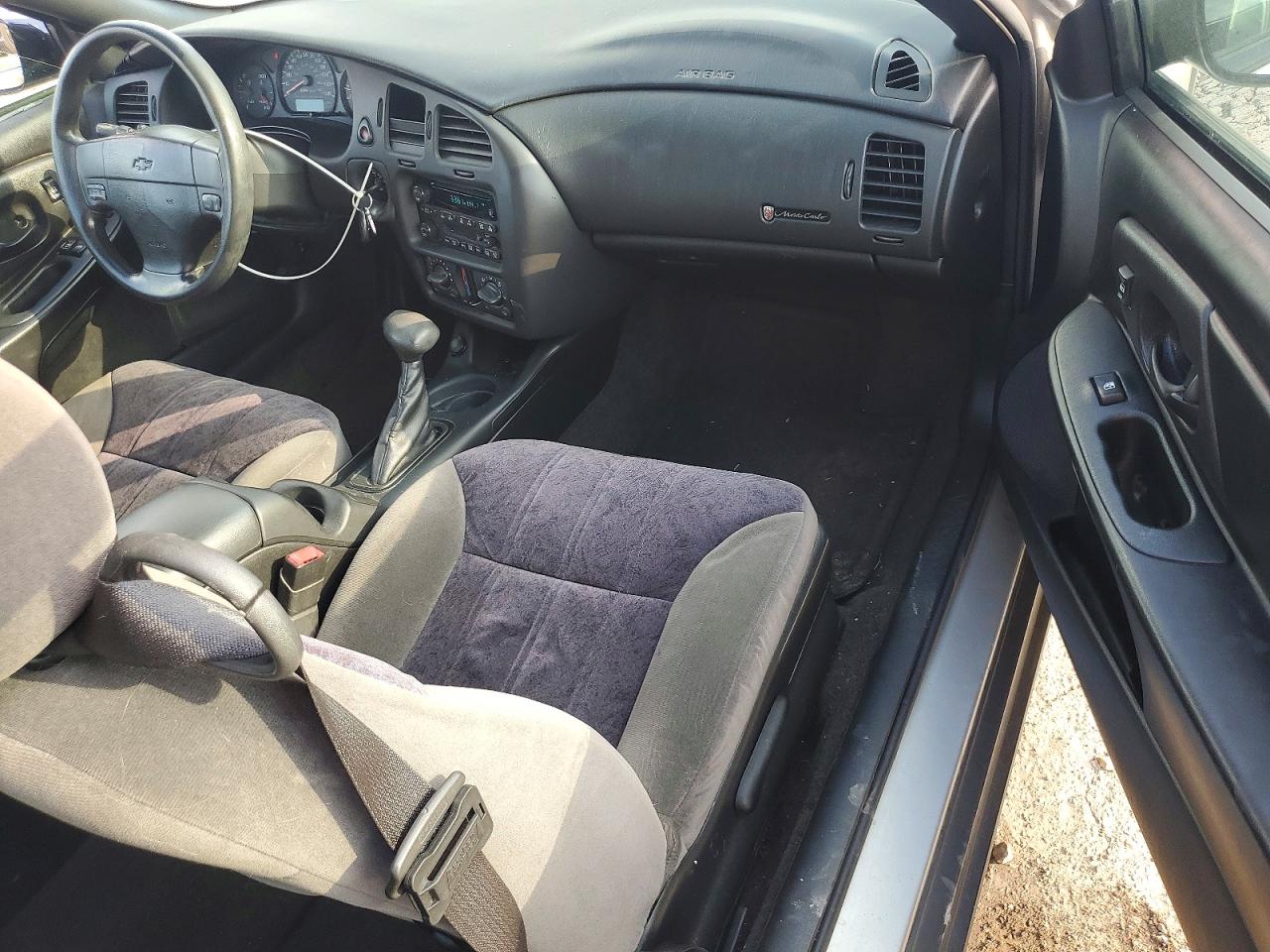 2005 Chevrolet Monte Carlo Ls Silver vin: 2G1WW12E159141978