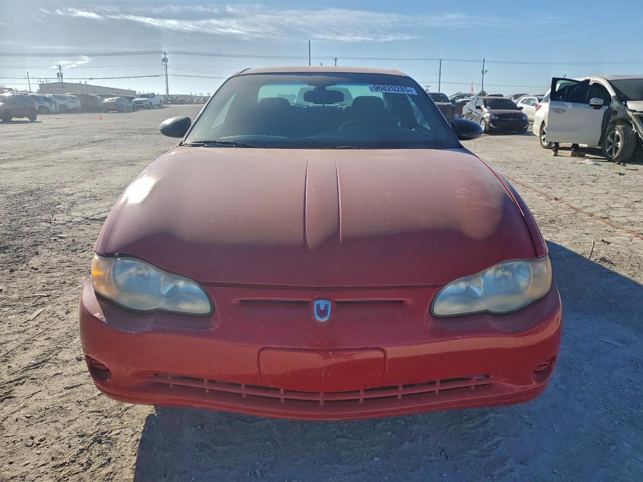 2005 Chevrolet Monte Carlo Ls Red vin: 2G1WW12E159231566