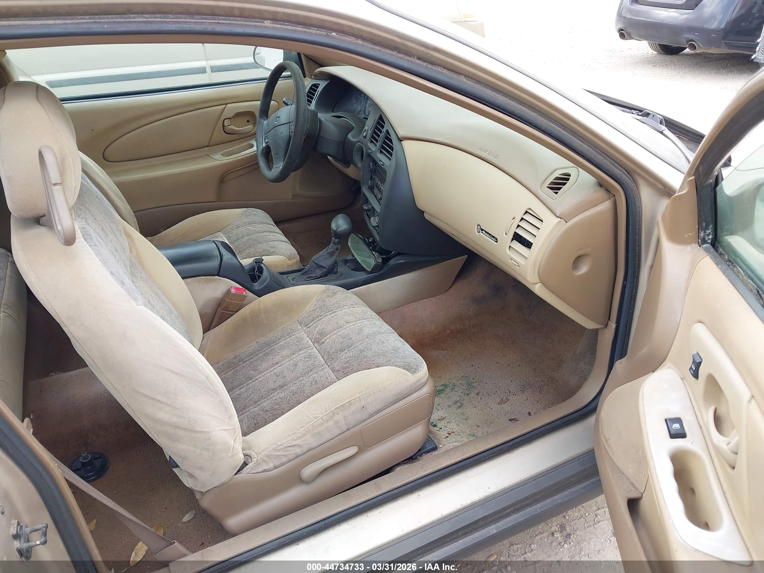 2000 Chevrolet Monte Carlo Ls Champagne vin: 2G1WW12E1Y9209362