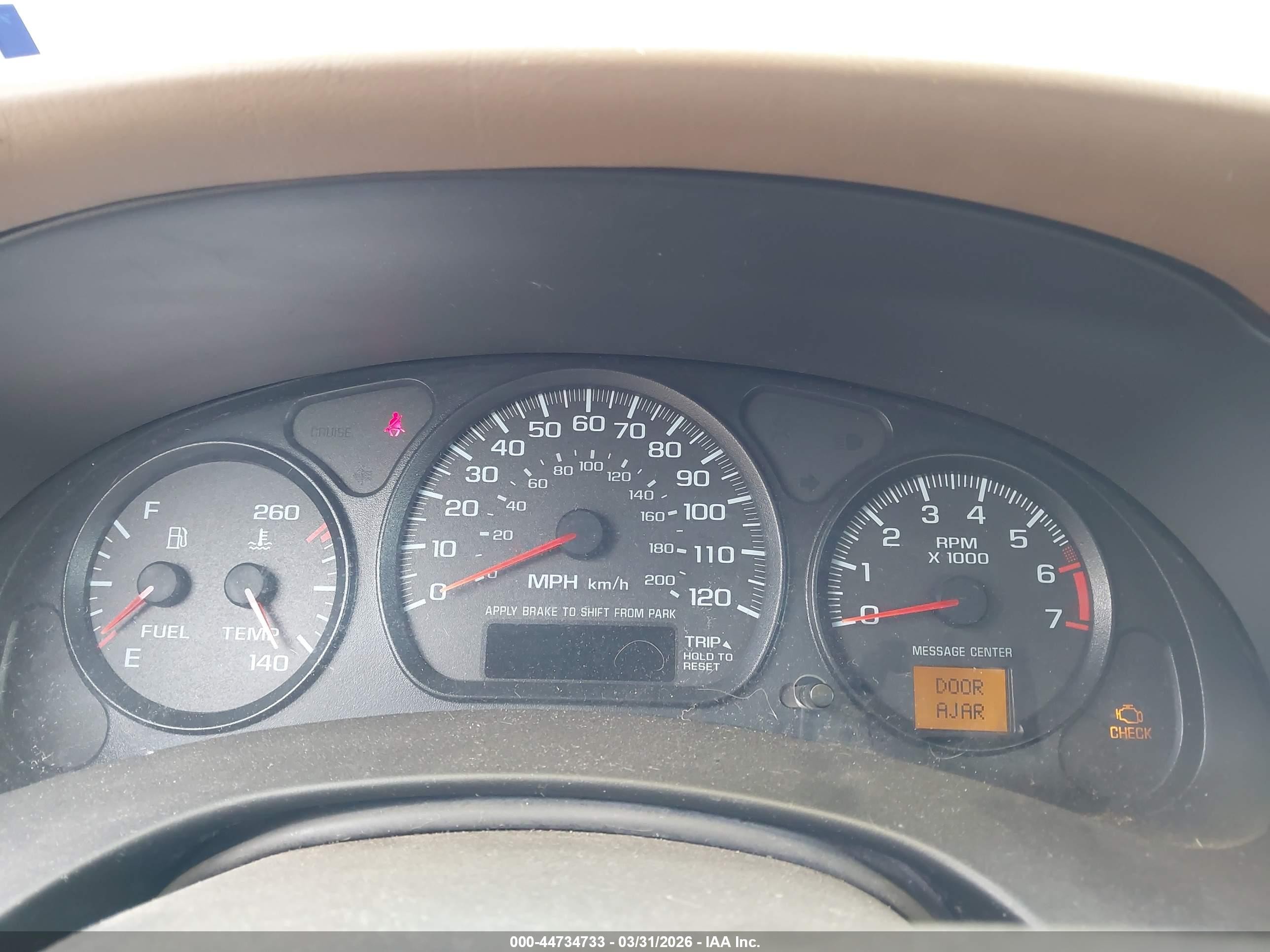 2000 Chevrolet Monte Carlo Ls Champagne vin: 2G1WW12E1Y9209362