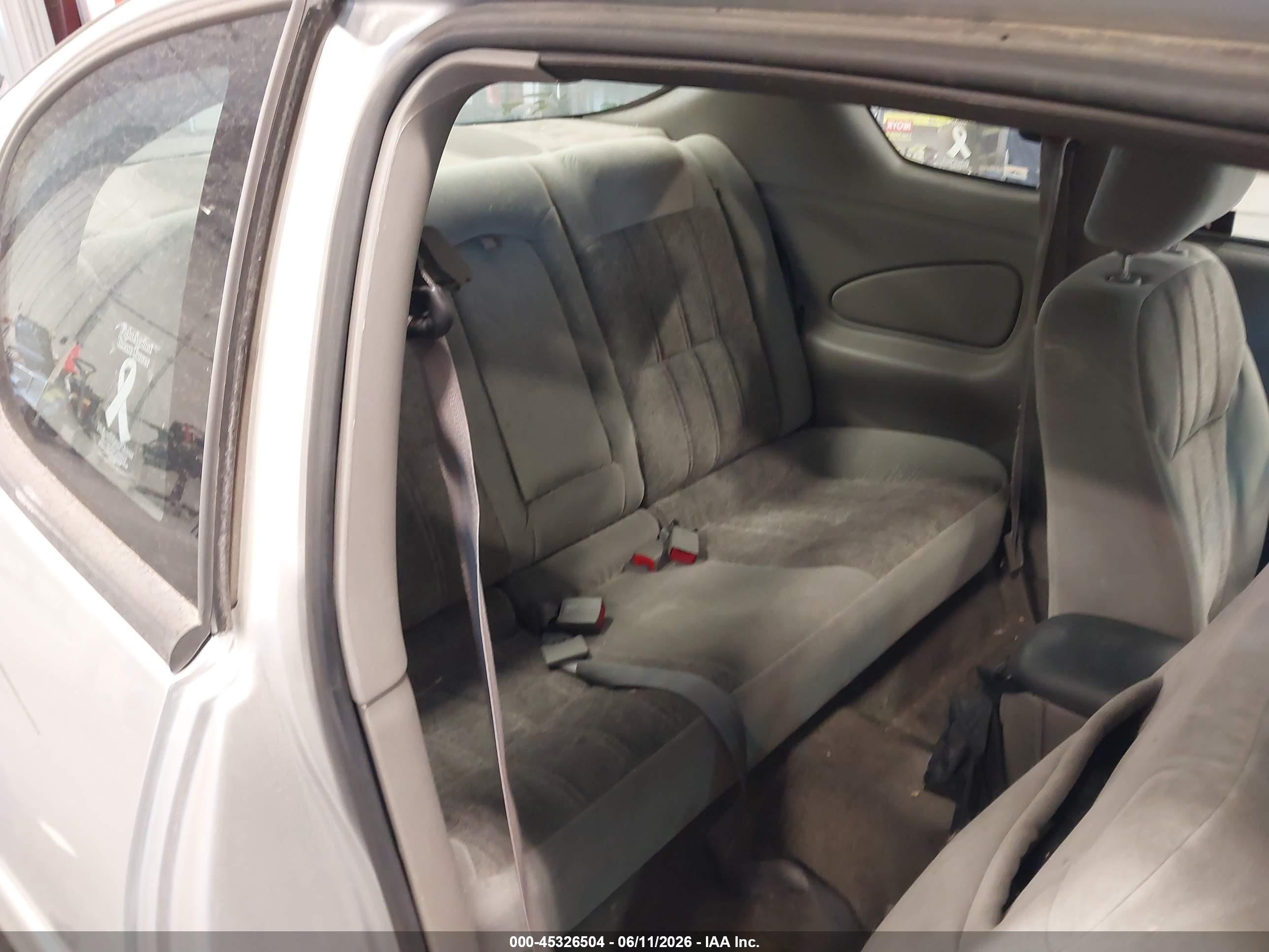 2001 Chevrolet Monte Carlo Ls Silver vin: 2G1WW12E219200868