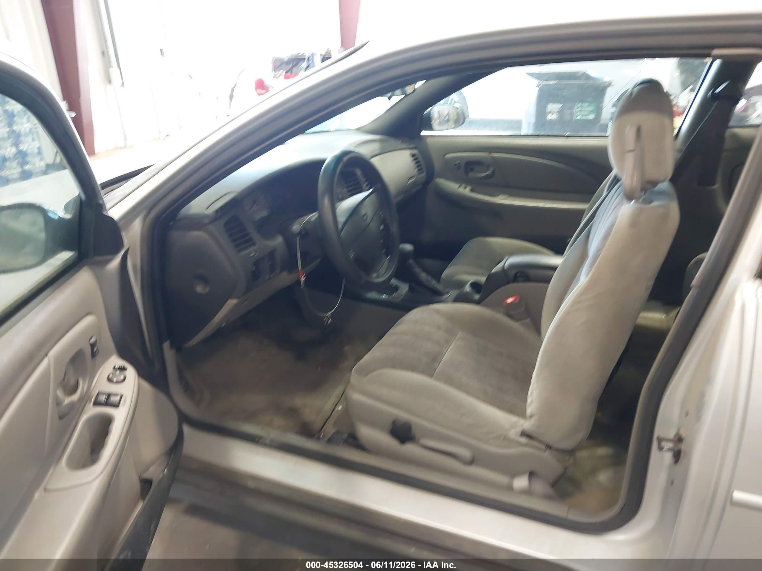 2001 Chevrolet Monte Carlo Ls Silver vin: 2G1WW12E219200868