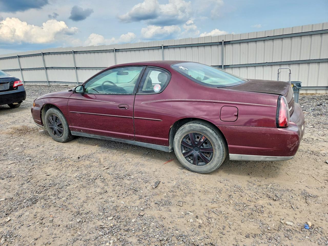 2003 Chevrolet Monte Carlo Ls Purple vin: 2G1WW12E239177904