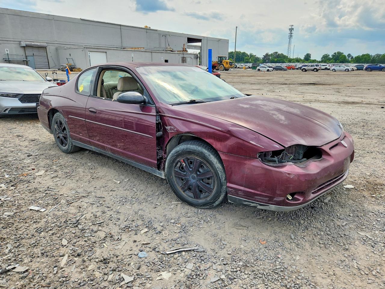 2003 Chevrolet Monte Carlo Ls Purple vin: 2G1WW12E239177904