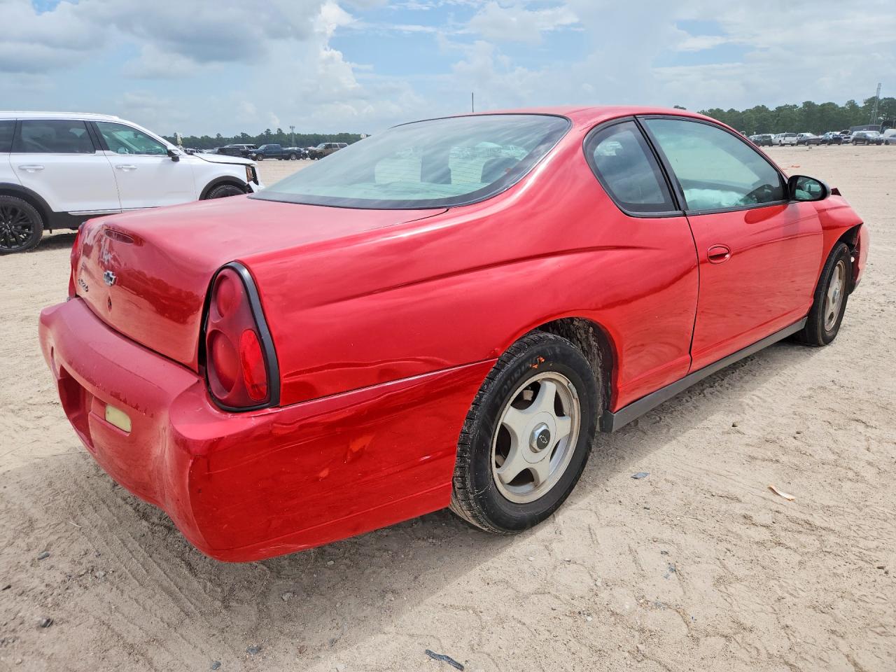 2004 Chevrolet Monte Carlo Ls Red vin: 2G1WW12E249258483