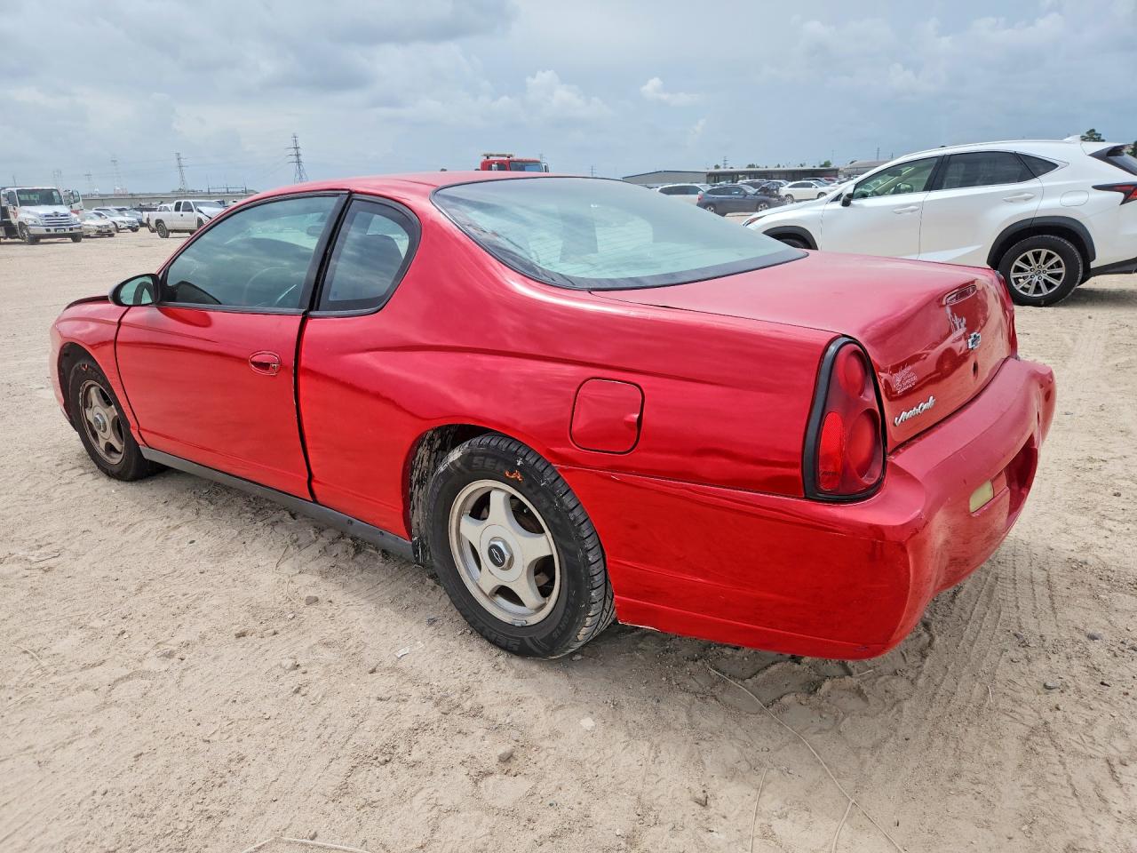 2004 Chevrolet Monte Carlo Ls Red vin: 2G1WW12E249258483