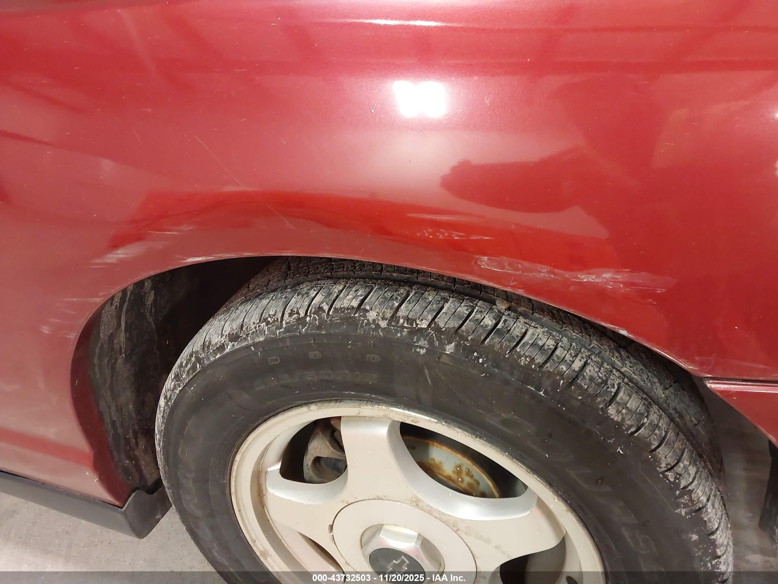 2005 Chevrolet Monte Carlo Ls Maroon vin: 2G1WW12E259128043