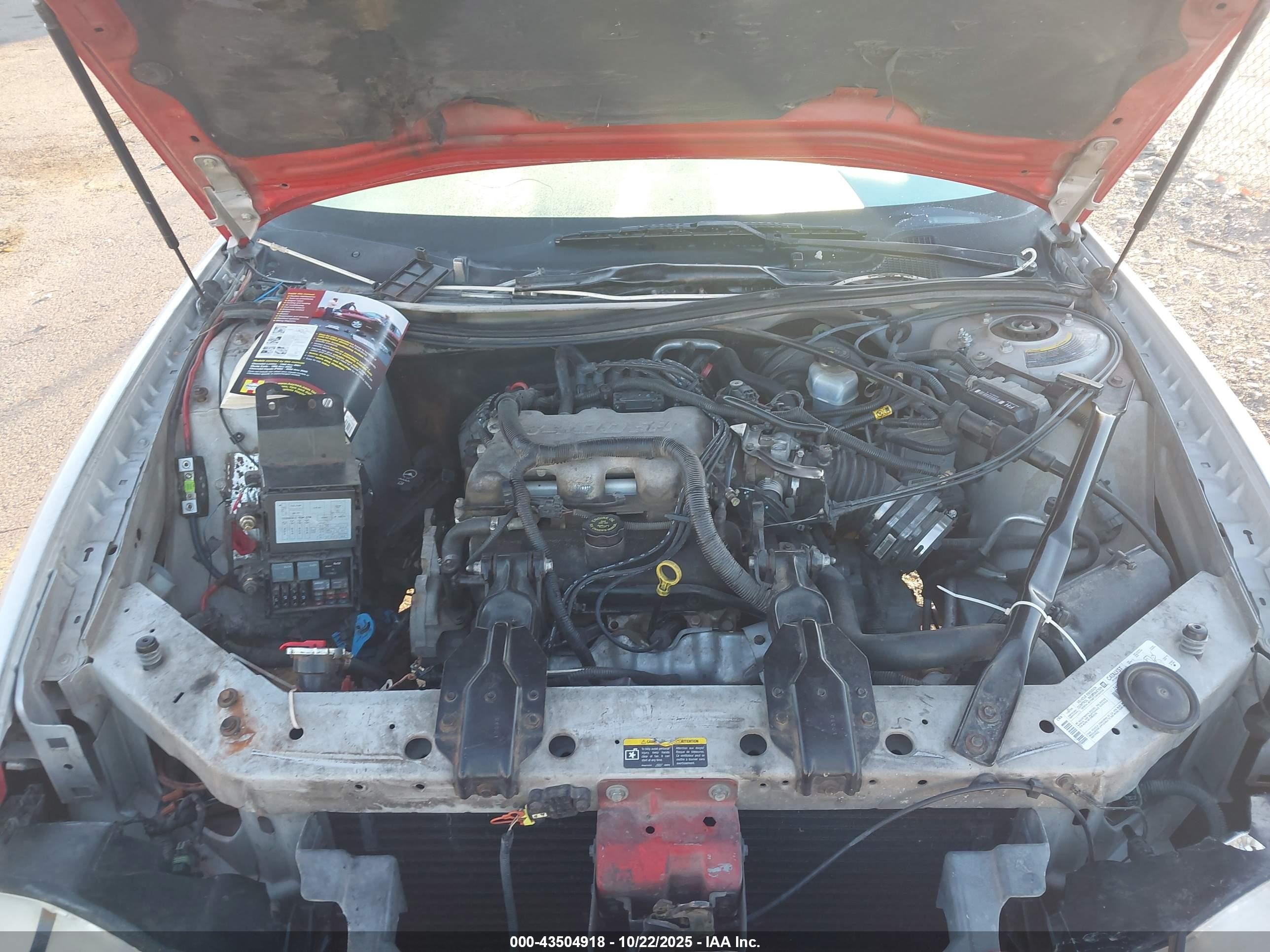 2002 Chevrolet Monte Carlo Ls Серебряный vin: 2G1WW12E429152923