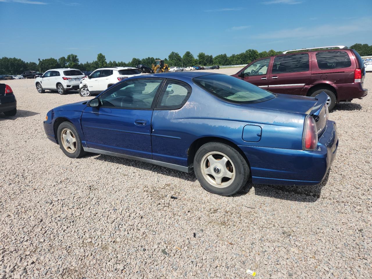 2003 Chevrolet Monte Carlo Ls Blue vin: 2G1WW12E439439843