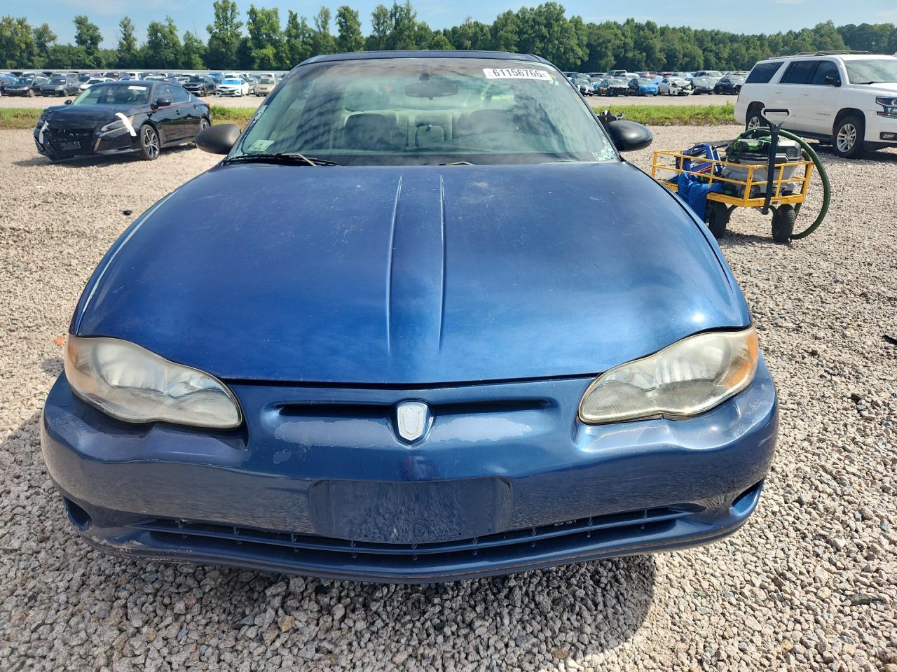 2003 Chevrolet Monte Carlo Ls Blue vin: 2G1WW12E439439843