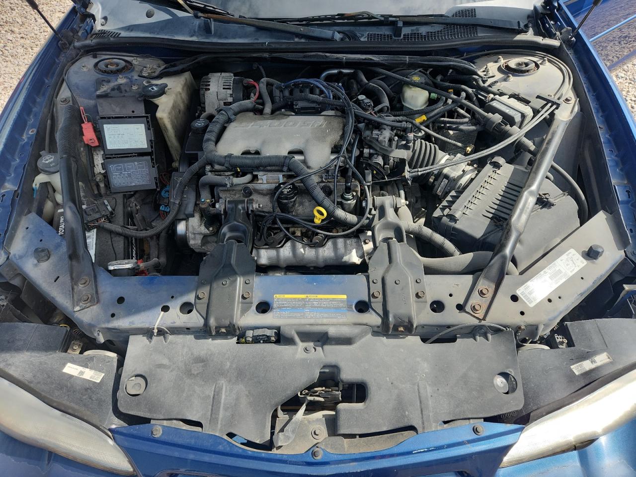 2003 Chevrolet Monte Carlo Ls Blue vin: 2G1WW12E439439843