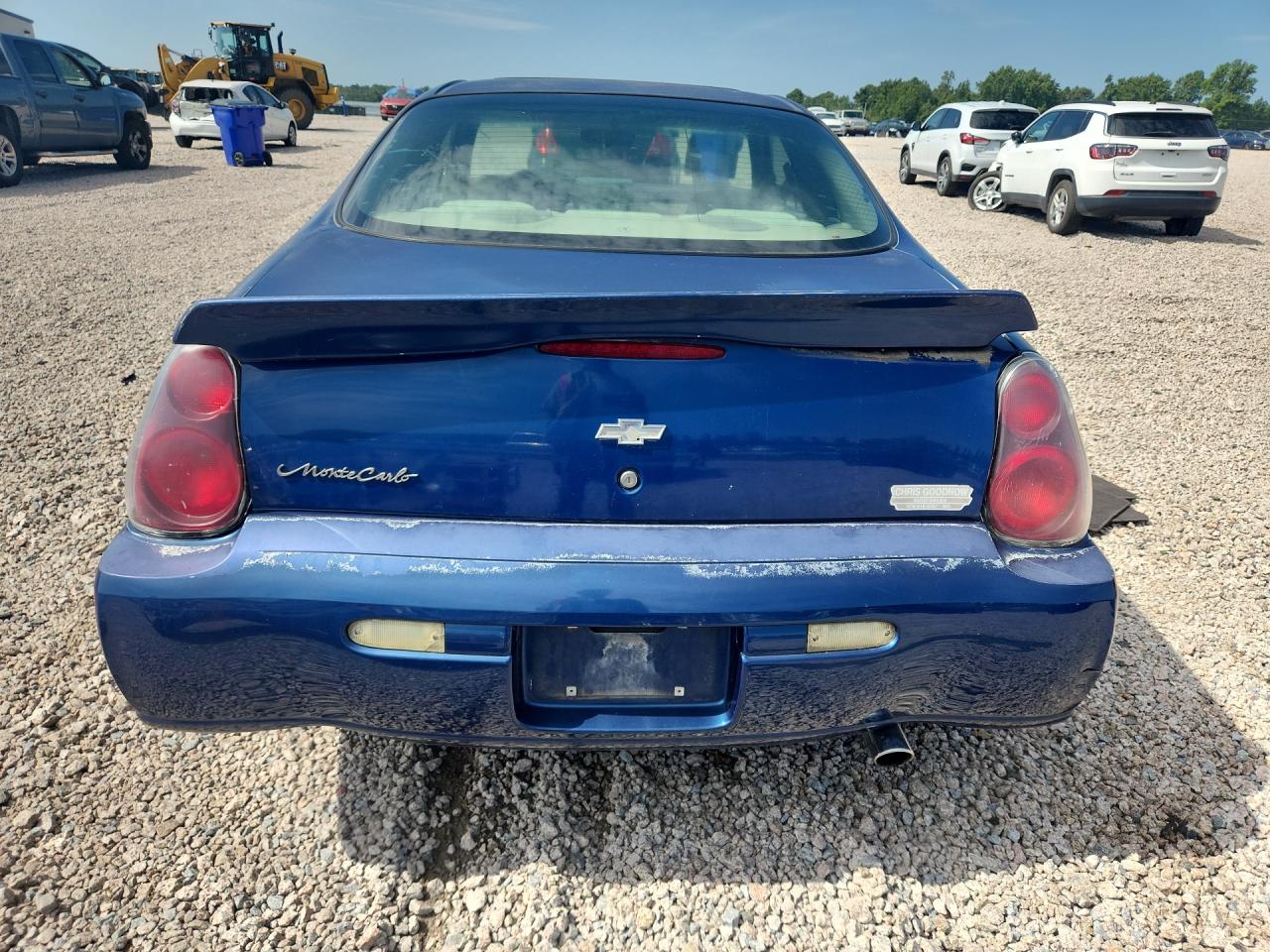 2003 Chevrolet Monte Carlo Ls Blue vin: 2G1WW12E439439843