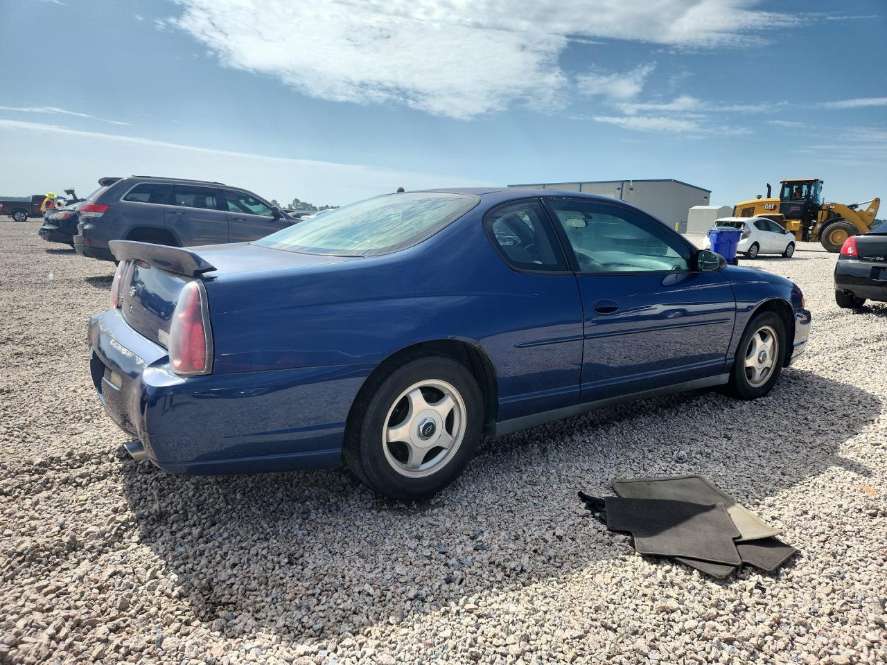 2003 Chevrolet Monte Carlo Ls Blue vin: 2G1WW12E439439843