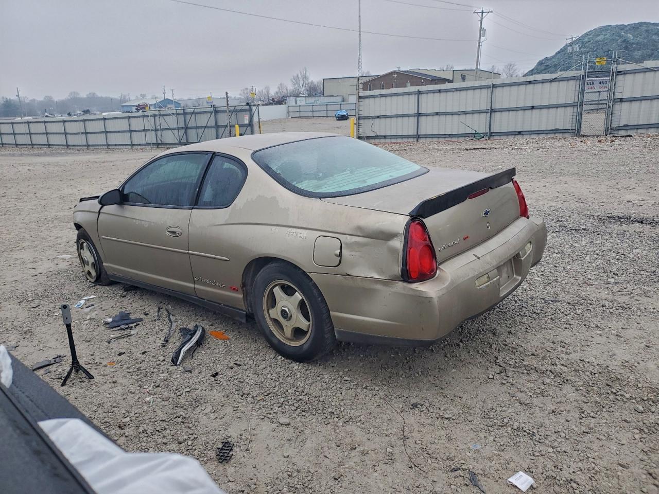 2003 Chevrolet Monte Carlo Ls Beige vin: 2G1WW12E539320084