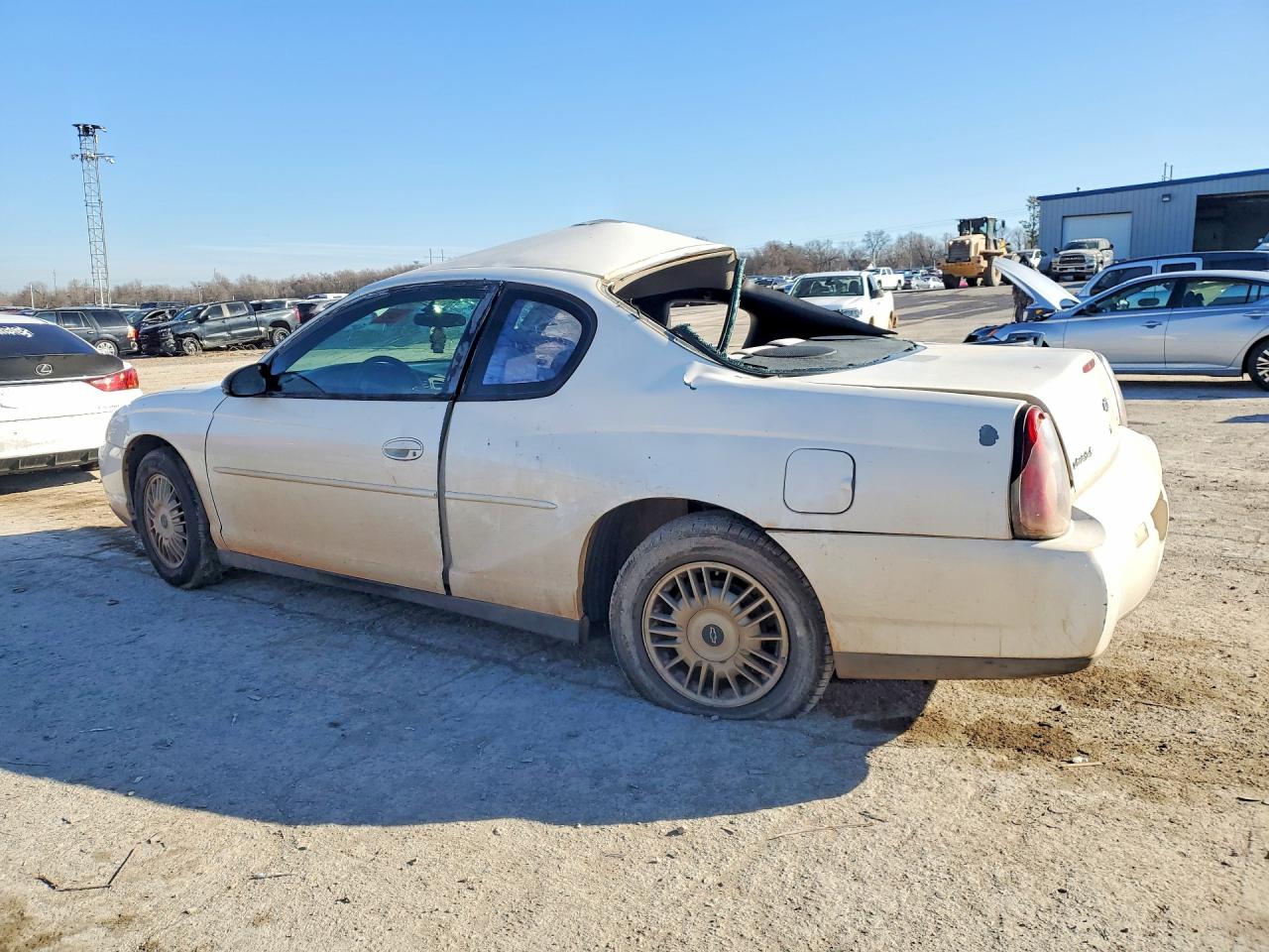 2002 Chevrolet Monte Carlo Ls White vin: 2G1WW12E629381863