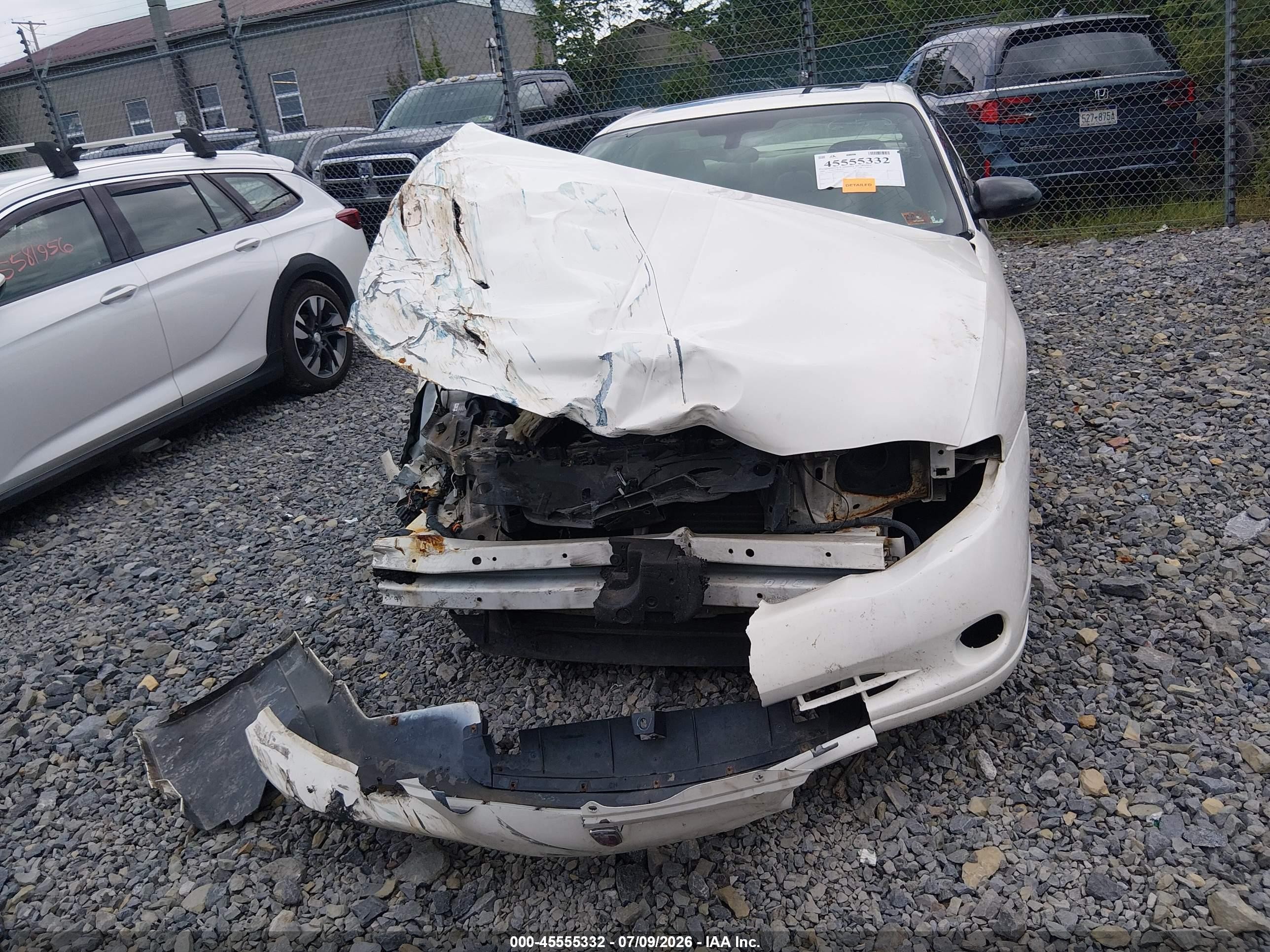 2004 Chevrolet Monte Carlo Ls Белый vin: 2G1WW12E649210503