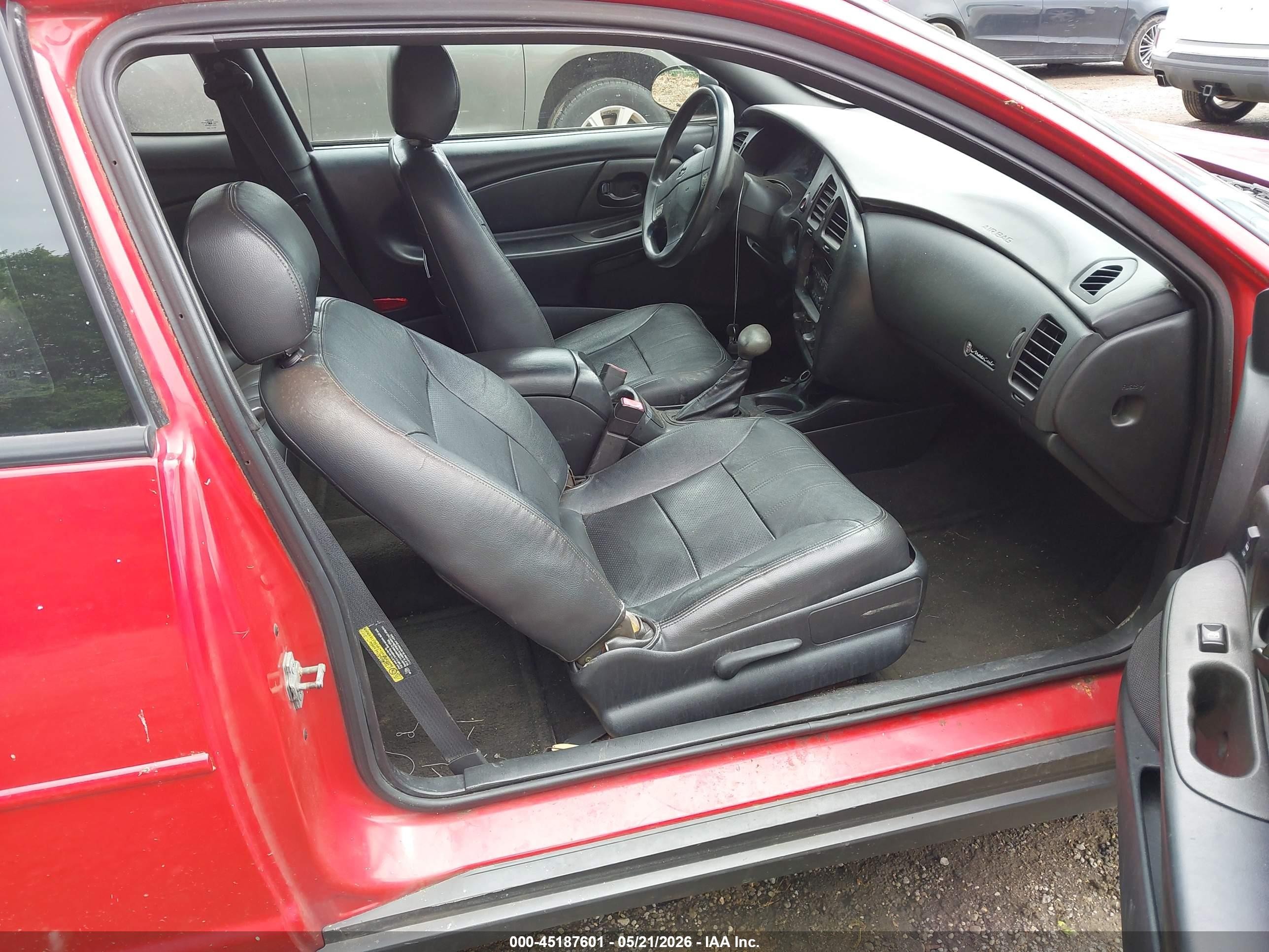 2004 Chevrolet Monte Carlo Ls Red vin: 2G1WW12E649438761