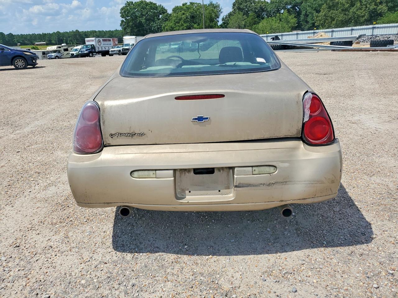 2005 Chevrolet Monte Carlo Ls Золотой vin: 2G1WW12E659182008