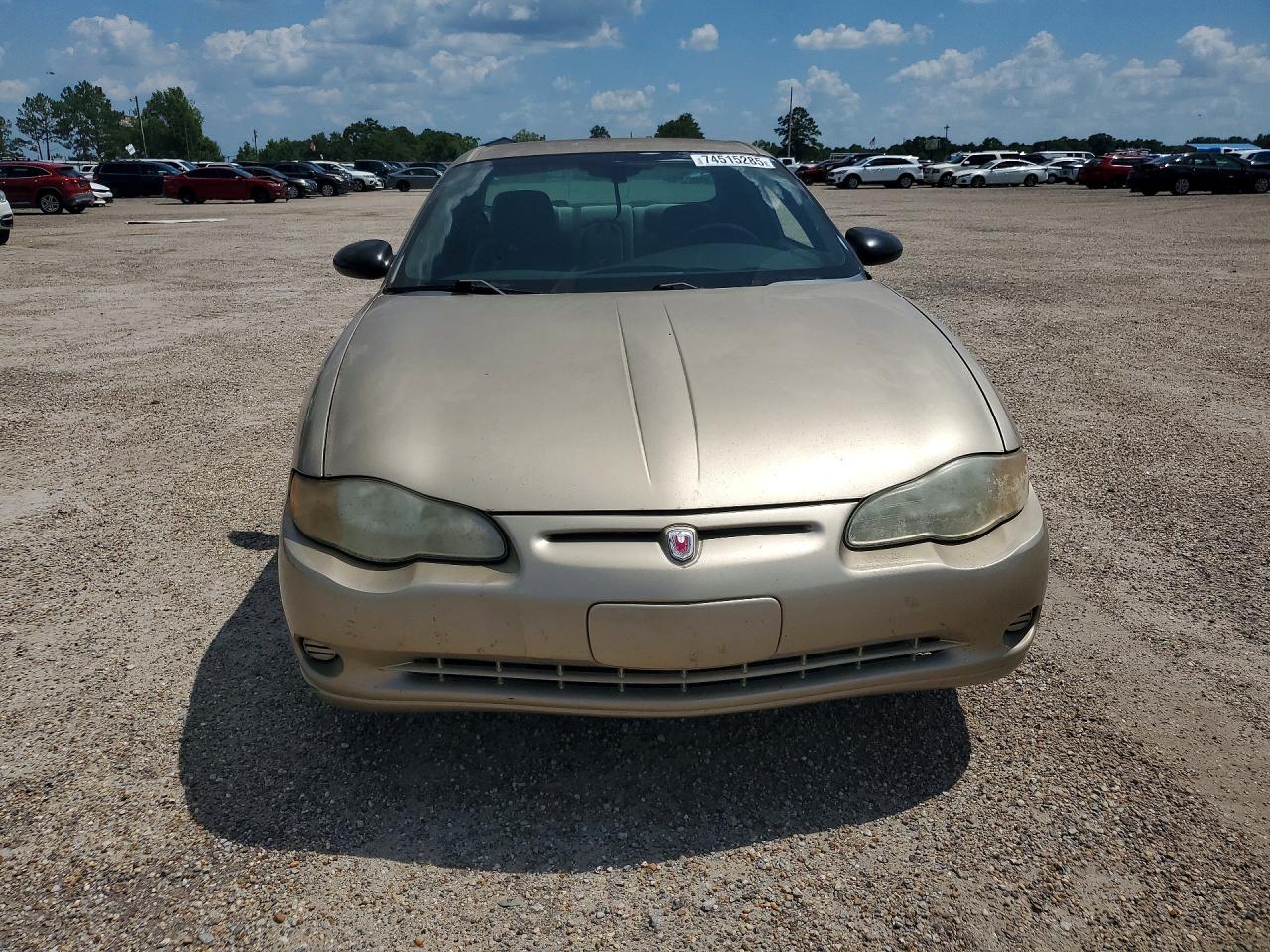 2005 Chevrolet Monte Carlo Ls Золотой vin: 2G1WW12E659182008