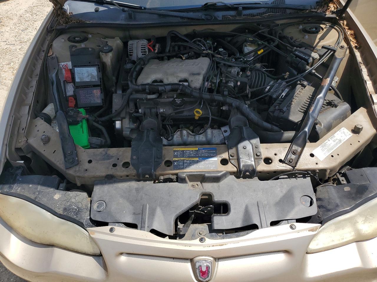2005 Chevrolet Monte Carlo Ls Золотой vin: 2G1WW12E659182008