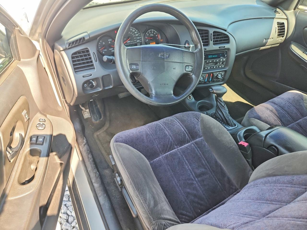 2002 Chevrolet Monte Carlo Ls Silver vin: 2G1WW12E729359645
