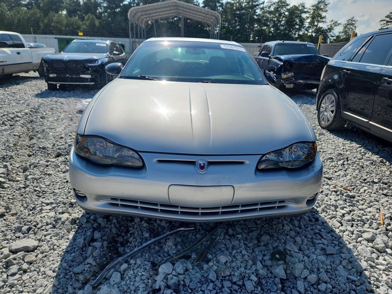 2002 Chevrolet Monte Carlo Ls Silver vin: 2G1WW12E729359645