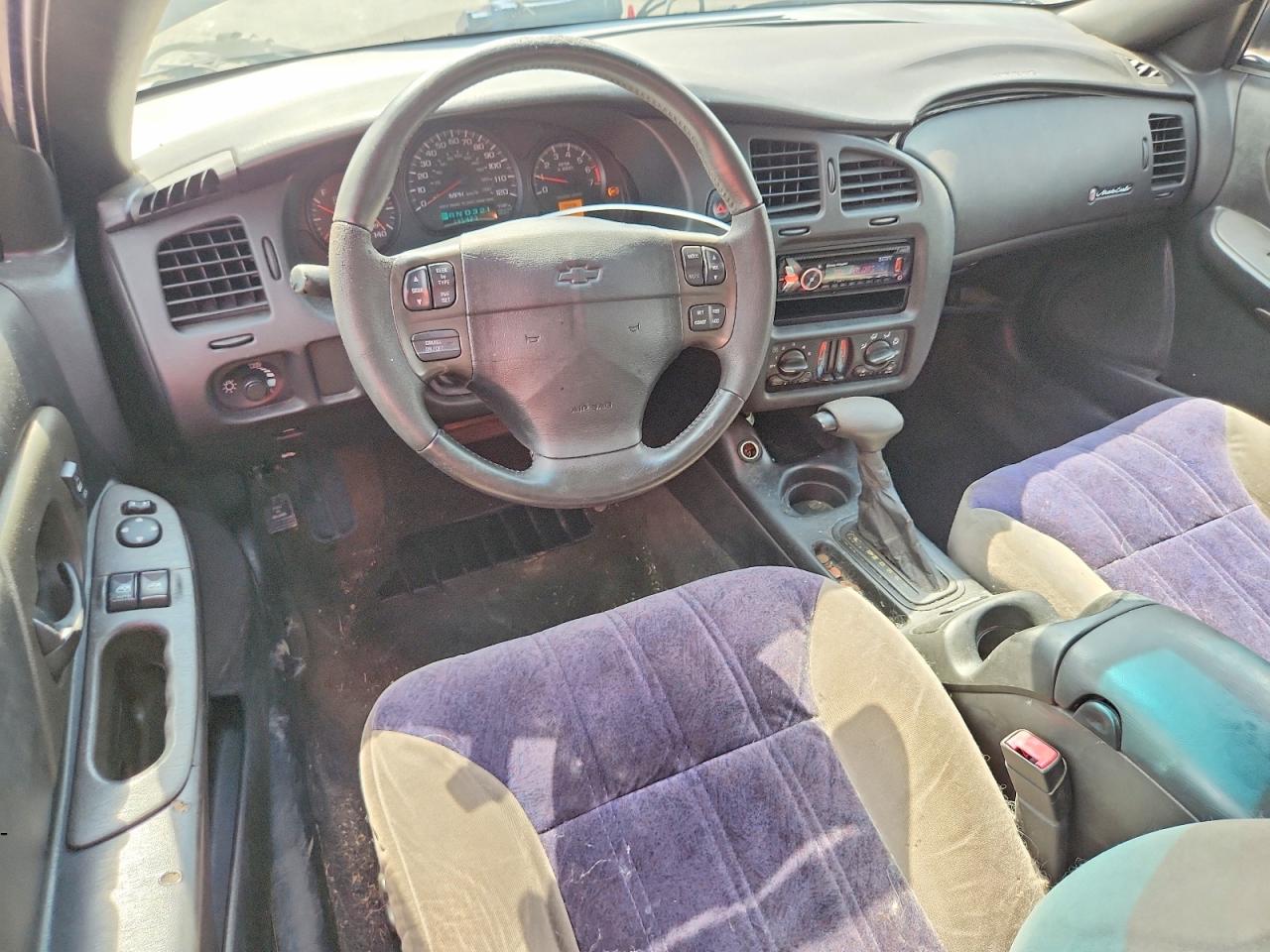 2000 Chevrolet Monte Carlo Ls Blue vin: 2G1WW12E7Y9228725