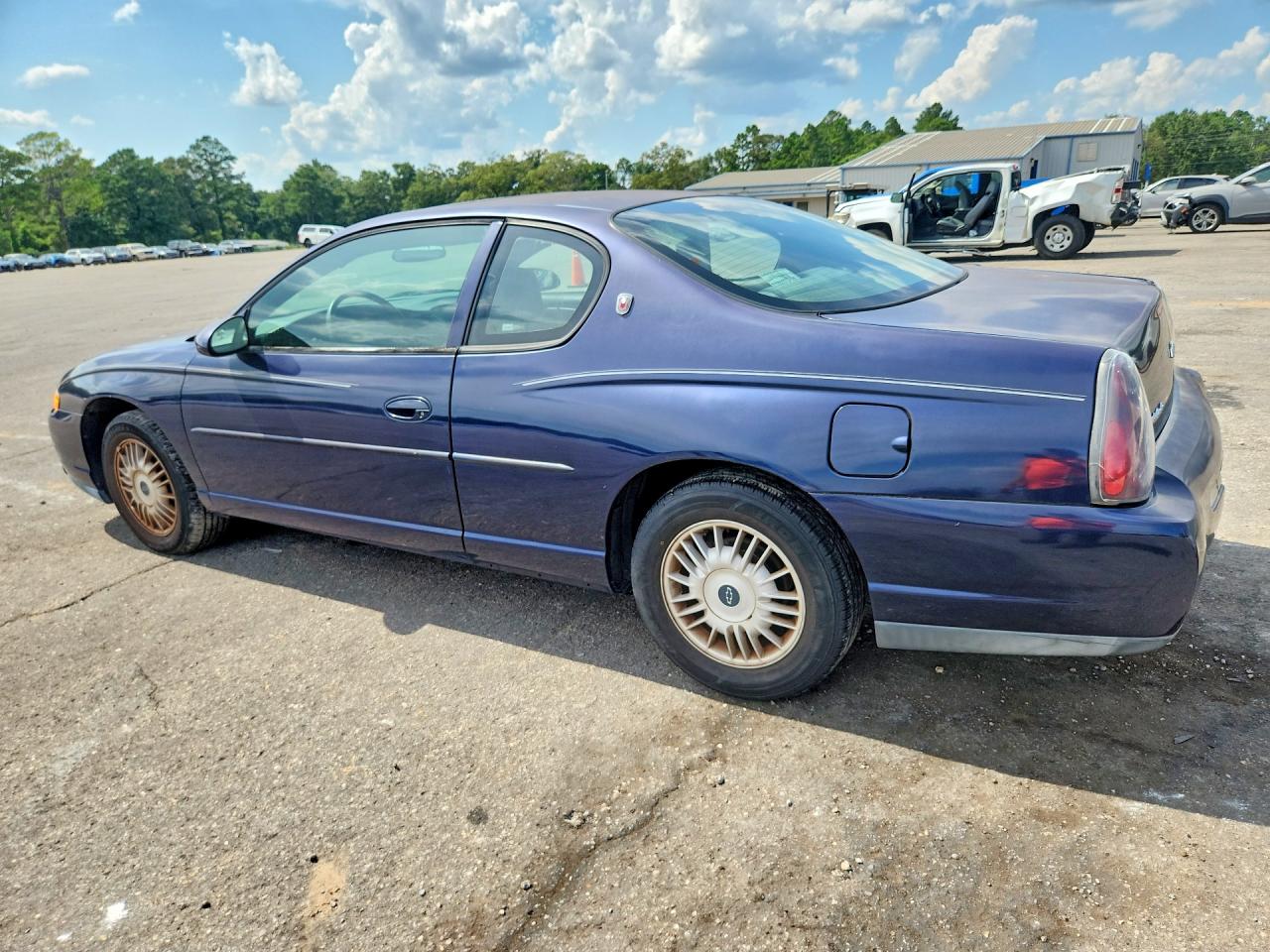 2000 Chevrolet Monte Carlo Ls Blue vin: 2G1WW12E7Y9228725