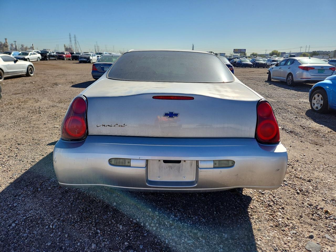 2005 Chevrolet Monte Carlo Ls Gray vin: 2G1WW12E959179975