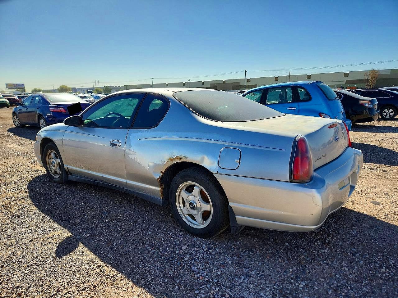 2005 Chevrolet Monte Carlo Ls Gray vin: 2G1WW12E959179975
