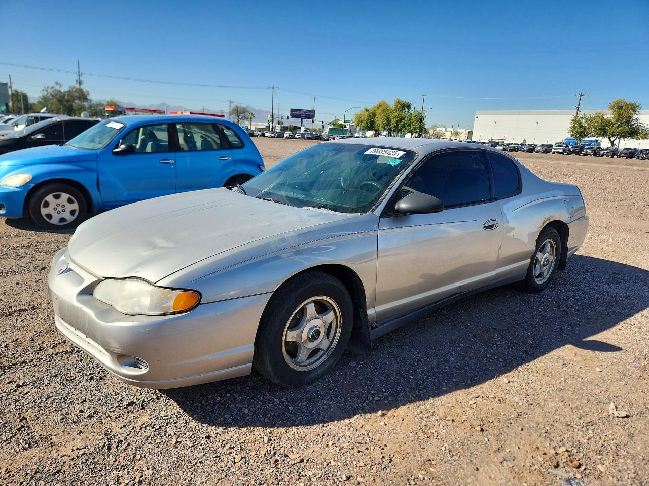 2005 Chevrolet Monte Carlo Ls Gray vin: 2G1WW12E959179975