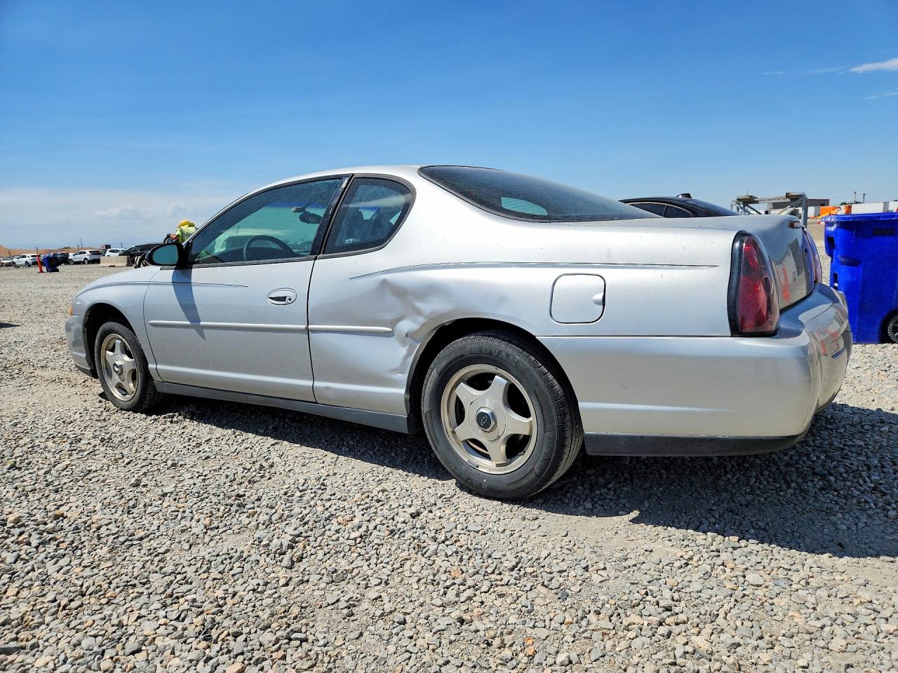2003 Chevrolet Monte Carlo Ls Серебряный vin: 2G1WW12EX39114033