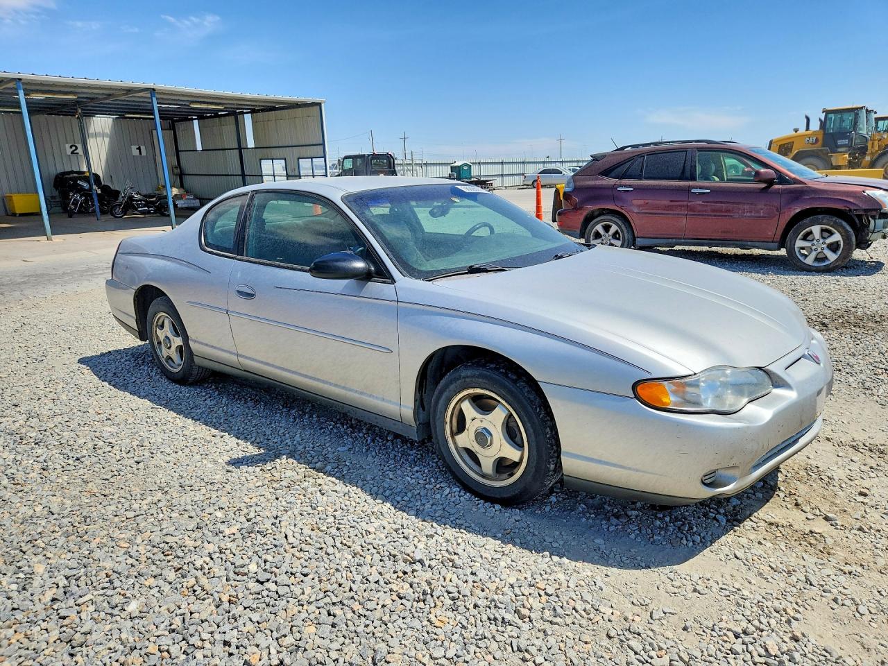 2003 Chevrolet Monte Carlo Ls Серебряный vin: 2G1WW12EX39114033