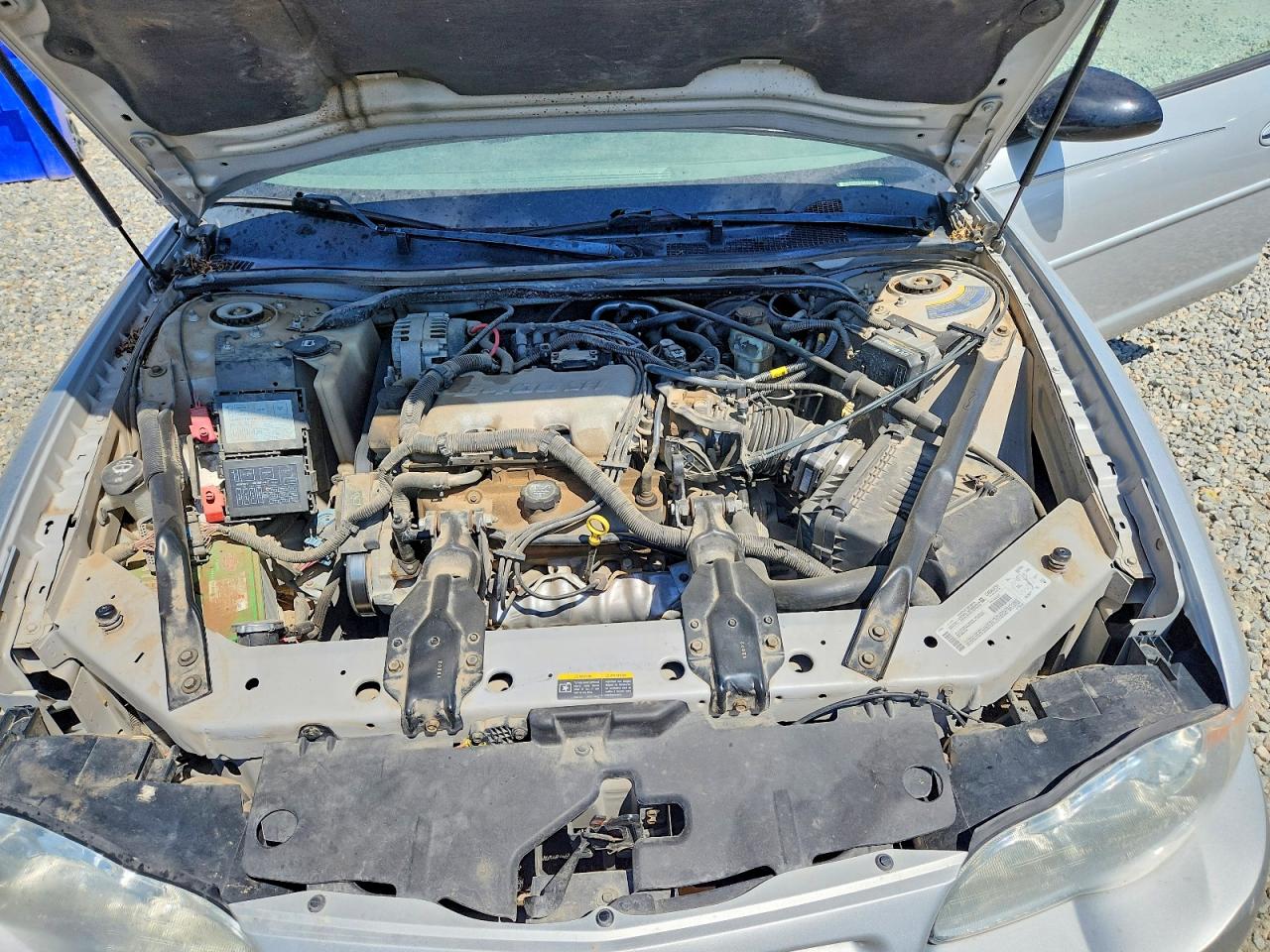 2003 Chevrolet Monte Carlo Ls Серебряный vin: 2G1WW12EX39114033