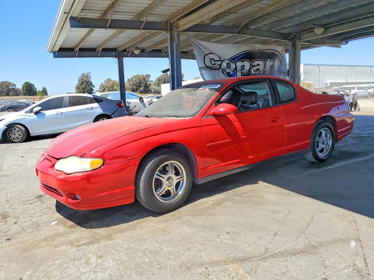 2004 Chevrolet Monte Carlo Ls Red vin: 2G1WW12EX49189154