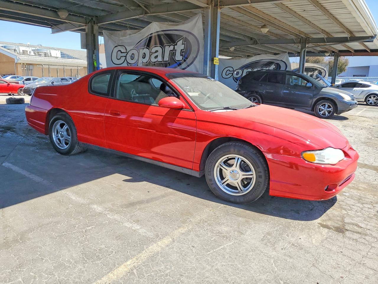 2004 Chevrolet Monte Carlo Ls Red vin: 2G1WW12EX49189154