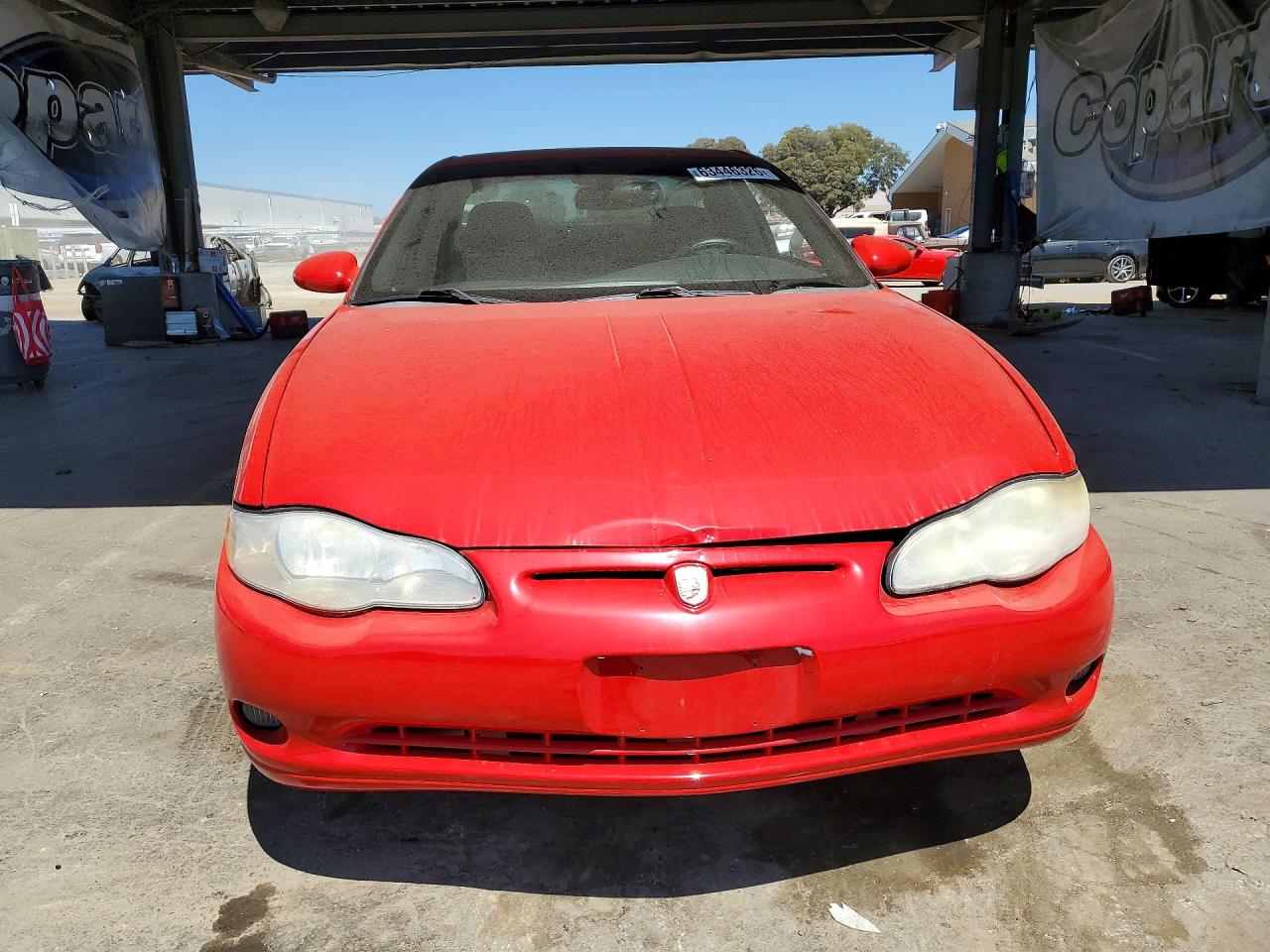 2004 Chevrolet Monte Carlo Ls Red vin: 2G1WW12EX49189154