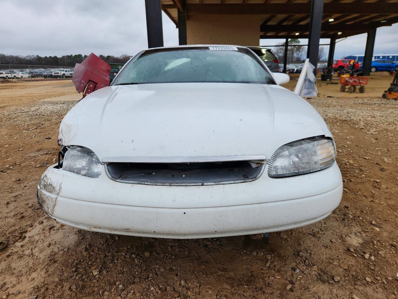1999 Chevrolet Monte Carlo Ls White vin: 2G1WW12M0X9283491